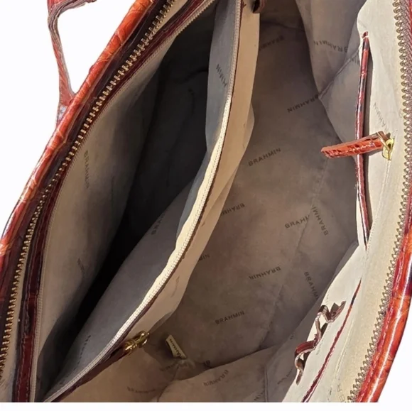 Brahmin Asher Medium Tote Pecan Melbourne - Picture 16 of 16